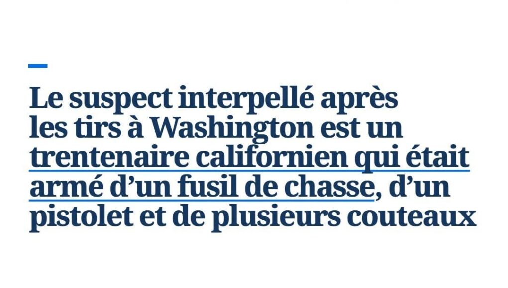 Ce que l’on sait de l’homme qui a ouvert le feu lors d’un gala en présence de Donald Trump
