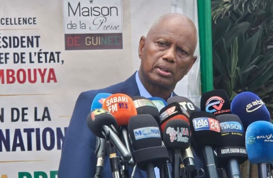 Boubacar Yacine Diallo défend la HAC et tance les syndicats lors d’un point de presse musclé