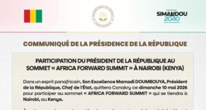 Mamadi Doumbouya sera à Nairobi pour le sommet « Africa Forward »