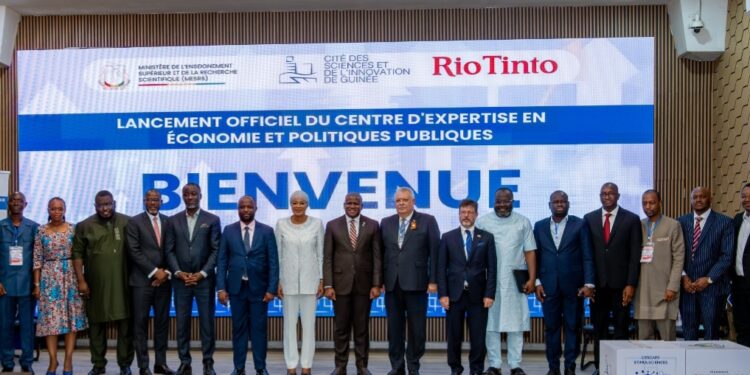 Guinée: Rio Tinto inaugure le Centre d’Expertise en Économie et en Politiques Publiques (CEEPP), ce mardi 6 mai