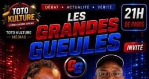 Toto Kulture Média lance une nouvelle émission de débat intitulée “Les Grandes Gueules”