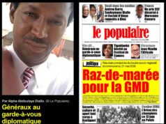Généraux au garde-à-vous diplomatique (Alpha Abdoulaye Diallo)