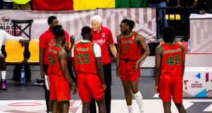 Basket ball: La Guinée chute encore face à la Tunisie et s’incline pour la deuxième fois consécutive