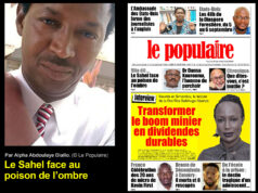 Le Sahel face au poison de l’ombre ( Par Alpha Abdoulaye Diallo)