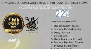 Tidiane Soumah : 22 ans de succès pour la musique guinéenne et africaine au Canada