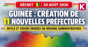 Guinée: Mamadi Doumbouya crée deux nouvelles régions administratives et onze nouvelles préfectures