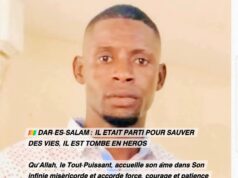 Conakry/éboulement montagne d’ordures: Le sacrifice d’un sauveteur tombé à Dar‑es‑Salam en sauvant des vies !
