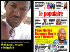 Moi aussi, je suis sénégalais (Par Alpha Abdoulaye Diallo)