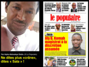 Ne dites plus « crâne», dites « Sala » du l’Amamy Bocar Biro Barry ! (Par Alpha Abdoulaye Diallo)