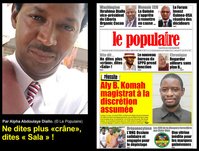 Ne dites plus crâne dites Sala,dites Sala!