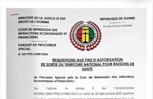 Guinée : la CRIEF autorise l’évacuation sanitaire d’Ibrahima Kassory Fofana et Damaro Camara