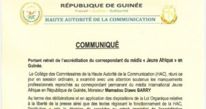 La HAC retire l’accréditation du correspondant de Jeune Afrique en Guinée