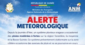 Conakry: un système pluvieux stationnaire fait craindre des inondations majeures, ce week-end ! (ANM)
