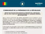 Mamadi Doumbouya attendu à New York pour porter la voix de la Guinée à l’ONU