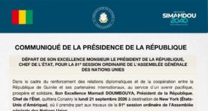 Mamadi Doumbouya attendu à New York pour porter la voix de la Guinée à l’ONU