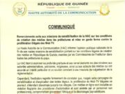 Médias/Guinée : la HAC hausse le ton contre les Web TV illégales