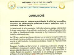 Médias/Guinée : la HAC hausse le ton contre les Web TV illégales