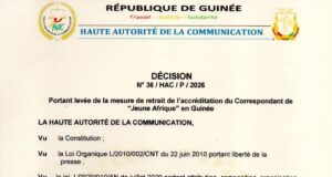 Guinée : la HAC rétablit l’accréditation du correspondant de Jeune Afrique