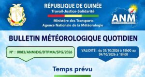 Guinée : des pluies orageuses attendues dans plusieurs régions de l’intérieur du psys (ANM)