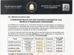 Guinée : les prix de l’eau conditionnée encadrés dès ce mercredi 7 octobre