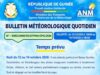 Guinée : des pluies orageuses attendues dans certaines régions, un temps globalement ensoleillé ce mercredi 14 octobre