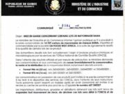 Guinée : le ministère du Commerce met en garde contre certains lots de mayonnaise BAMA !